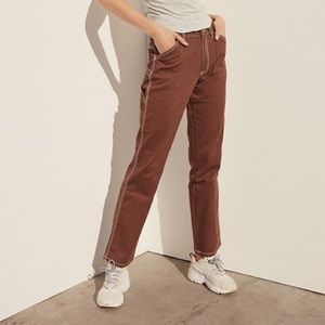 Brown Dickies Carptenter Pants Urban Outfitters
